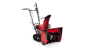 Driekwart aanzicht van rechterkant van sneeuwfrees uit 6-serie.