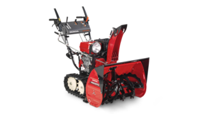 Driekwart aanzicht van rechterkant van sneeuwfrees uit 9-serie.