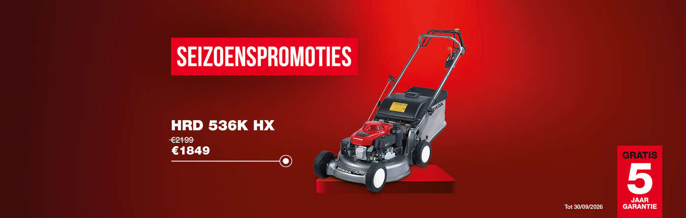 HRD 536 HX aanbieding